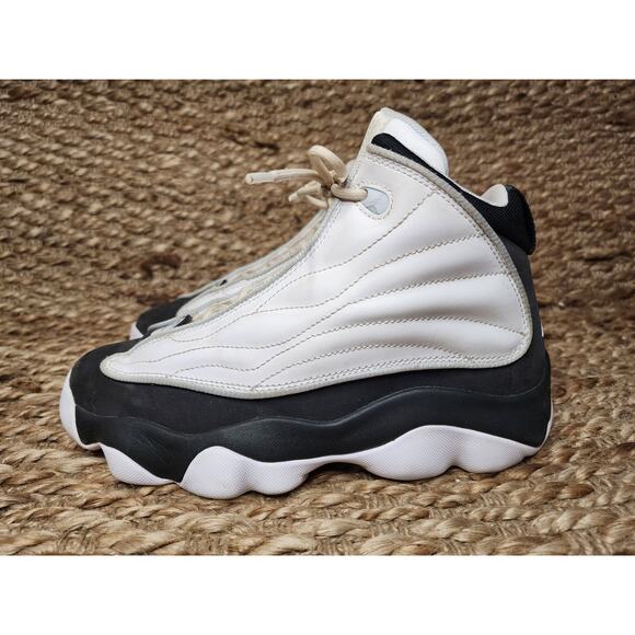 Nike Air Jordan Jumpman Pro Strong GS 6Y White off Noir Blue Tint DC7911-105 - Picture 2 of 10